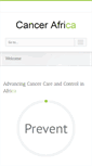 Mobile Screenshot of cancerafrica.org